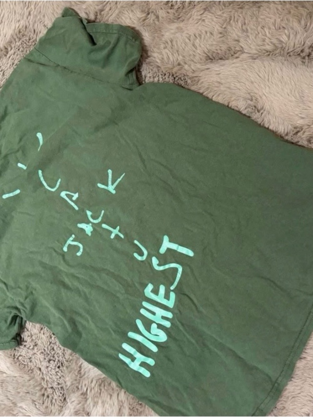 Green Cactus Jack Shirt (Authentic)